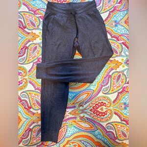 Lululemon Ready to Rulu Joggers Heathered Grey Size 8 Soft Athleisure Pants